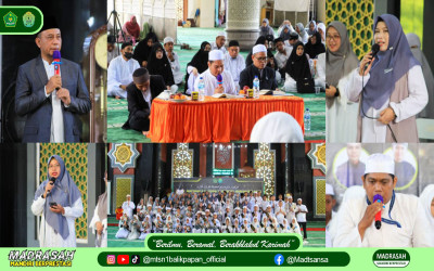 Haru, Prosesi Ikhtibar dan Wisuda Tahfidzul Qur’an Kelas 9.5 Angkatan ke-3 MTs Negeri 1 Balikpapan