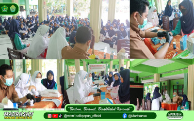 Screening Anemia Siswi MTs Negeri 1 Balikpapan